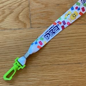 PEZ lanyard for ID tag or keys